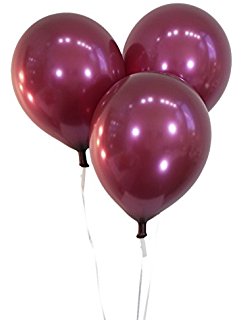 Balons, perlamutra -burgundiešu krāsā (30 cm)